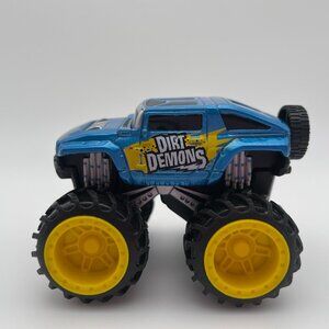 Maisto Dirt Demons Monster Truck Plastic Blue\Yellow Diecast (SKU: 408TO)
